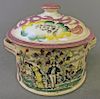 English Lustre Covered Jar with Sailor's Verse