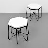 Pair of HIRONDELLE Side Tables, Manner of Royere