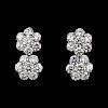 Van Cleef & Arpels 18K Gold & Diamond Estate Earrings