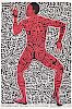 Keith Haring Exhibition Poster, Signed