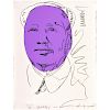 Rare Andy Warhol MAO Exhibition Screen-Print, Signed