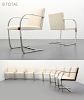 Ludwig Mies van der Rohe BRNO Arm Chairs, Set of 8