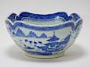 Chinese Export Blue & White Porcelain Bowl