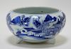 Chinese Blue & White Export Porcelain Censer Bowl
