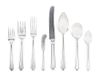 * An American Silver Partial Flatware Service, Whiting Mfg. Co., Attelboro, MA, King Albert pattern, comprising: 8 dinner kni
