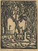 Alfred Morang (1901-1958), "Two Woodblock prints"