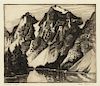 Gene Kloss (1903-1996), "Canadian Crags"