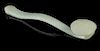 * A Carved White Jade Ruyi Scepter Length 10 1/2 inches.