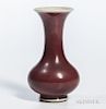 Miniature Flambe-glazed Vase