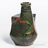 Kawai Kanjiro (1890-1966) Green Bottle Vase