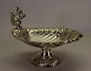 Silverplate Nut Dish with Squirrel