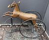 American, Folk Art Child's Horse Tricycle