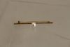 Vintage Gold Pin with Pearl