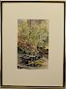 "Spring NC 1983" Signed Watercolor