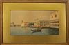 Signed, Grand Canal Venetian Watercolor