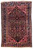 Antique Hamadan Rug, Persia: 4'3'' x 6'6''