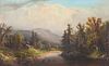 Artist Unknown, (20th century), Mountain View of Stream and Cabin