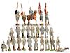 Elastolin large scale painted composition soldiers
