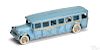Arcade cast iron Fageol safety coach bus