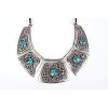 Southwestern Silver and Turquoise Necklace