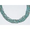 Kewa Five-Strand Heishi and Turquoise Necklace