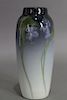 Rookwood Iris Vase by Ed Diers