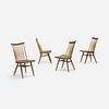 George Nakashima, New chairs, set of four