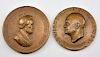 Lincoln 1862 Indian Peace Medal by Ellis & Eisenhower Medal