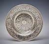 Shreve & Co. sterling silver repousse floral bowl