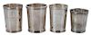Eight Sterling Julep Cups
