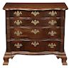 Chippendale Style Mahogany Chest