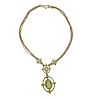 Paul Morelli Yellow Gemstone 18k Gold Pendant Necklace