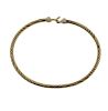David Yurman 18k Gold Diamond Hook Bracelet