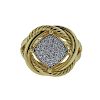 David Yurman Infinity 18k Gold Diamond Ring