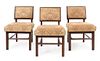 * Frank Lloyd Wright (American, 1867-1959), HERITAGE HENREDON, c.1955, a group of three chairs
