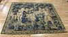 Antique Continental Figural, Scenery Tapestry.