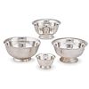 REVERE STYLE STERLING SILVER BOWLS