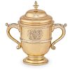 GEORGE I SILVER-GILT TWO-HANDLED CUP AND COVER
