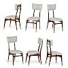 STYLE OF ICO PARISI DINING CHAIRS