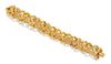 * An 18 Karat Yellow Gold Knot Motif Bracelet, Jean Schlumberger for Tiffany & Co., 62.60 dwts.