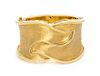 An 18 Karat Yellow Gold Bangle Bracelet, Dunay, 118.50 dwts.