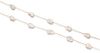 * A Yellow Gold and Cultured Baroque Pearl Longchain Station Necklace, 66.50 dwts.