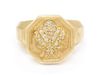 An 18 Karat Yellow Gold and Diamond Bee Ring, Slane & Slane, 14.00 dwts.