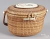 G. L. Brown Nantucket basket purse