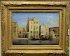 Carlo Grubacs (1802 or 1810-1870)  oil on canvas  A Canal in Venice  signed lower left: C