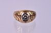 Tiffany & Co.Naval Academy Diamond & Gold Ring