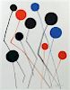Signed Alexander Calder "Balloons" Lithograph