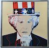 Andy Warhol "Uncle Sam" Screenprint in Colors