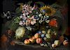 Abraham Brueghel "Still Life" Oil on Canvas