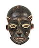 * A Babanki Wood Mask Height 13 3/8 inches.
